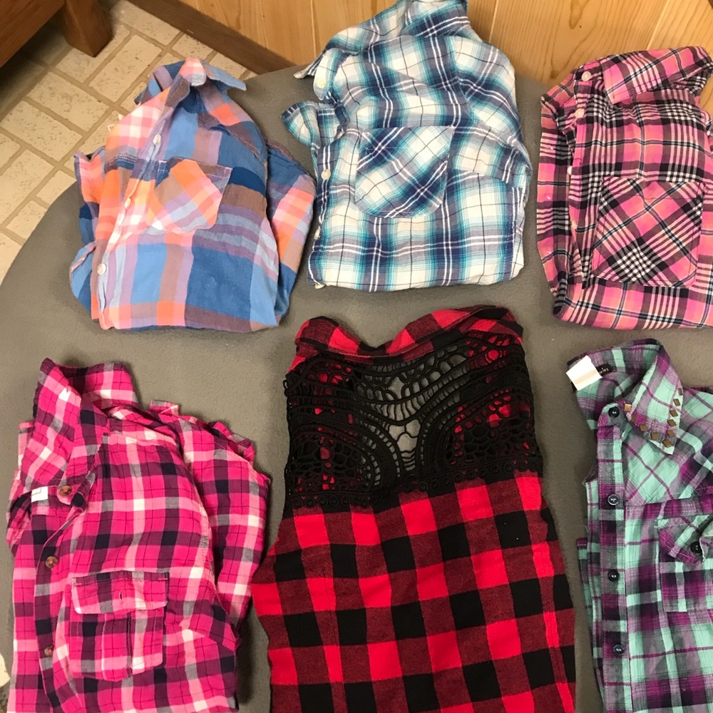 SOLD Flannels!!!!